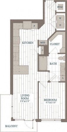 The Hudson Moma Floor Plan